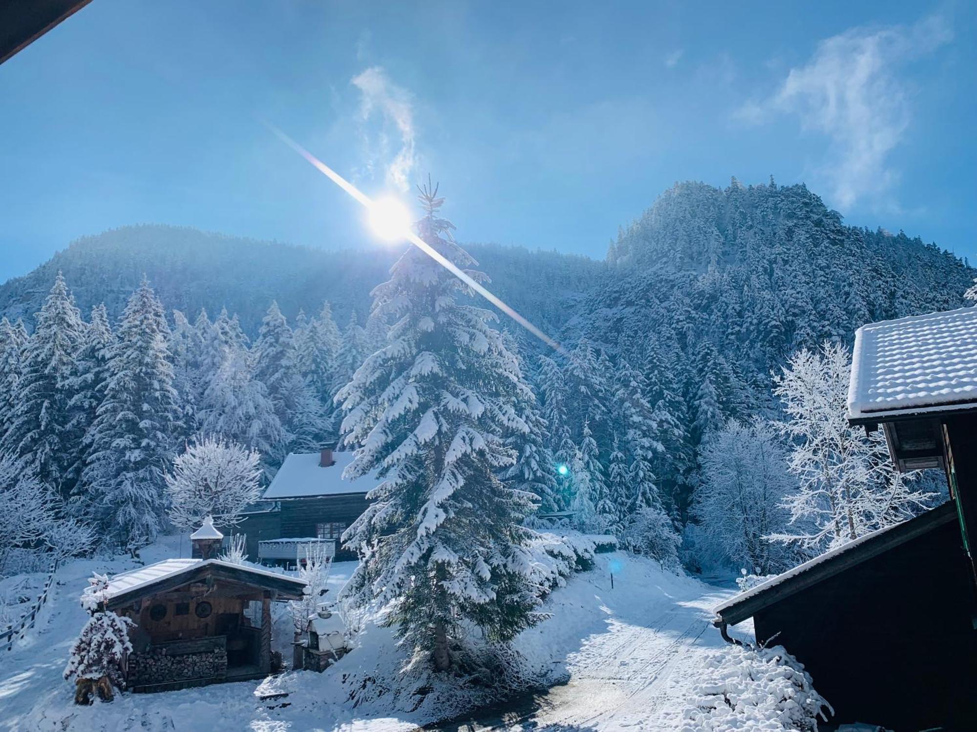 Haus Huberta Lägenhet Achenkirch Exteriör bild